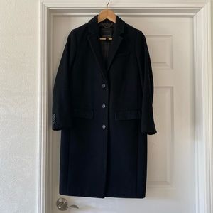 J CREW MELTON WOOL CAR TOPCOAT